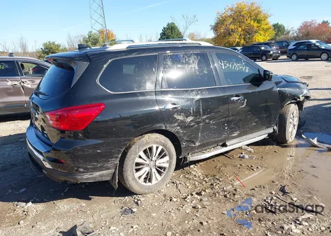 2020 Nissan Pathfinder Sl 4Wd z USA, uszkodzony, nr VIN 5N1DR2CM0LC649779